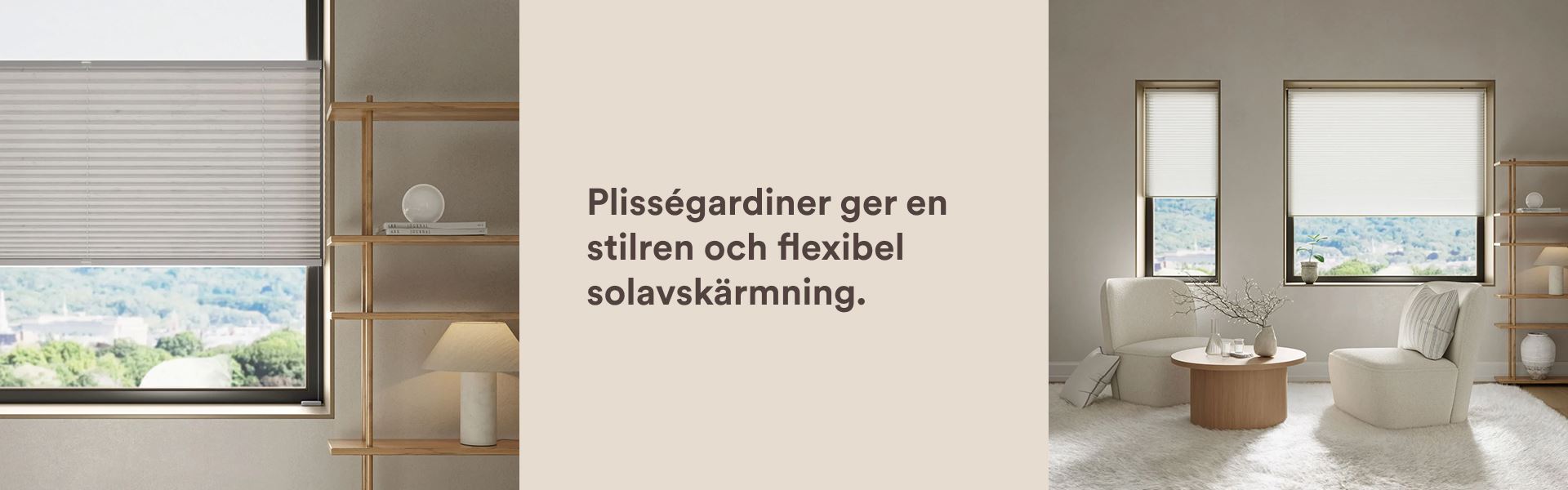 Plissegardiner 