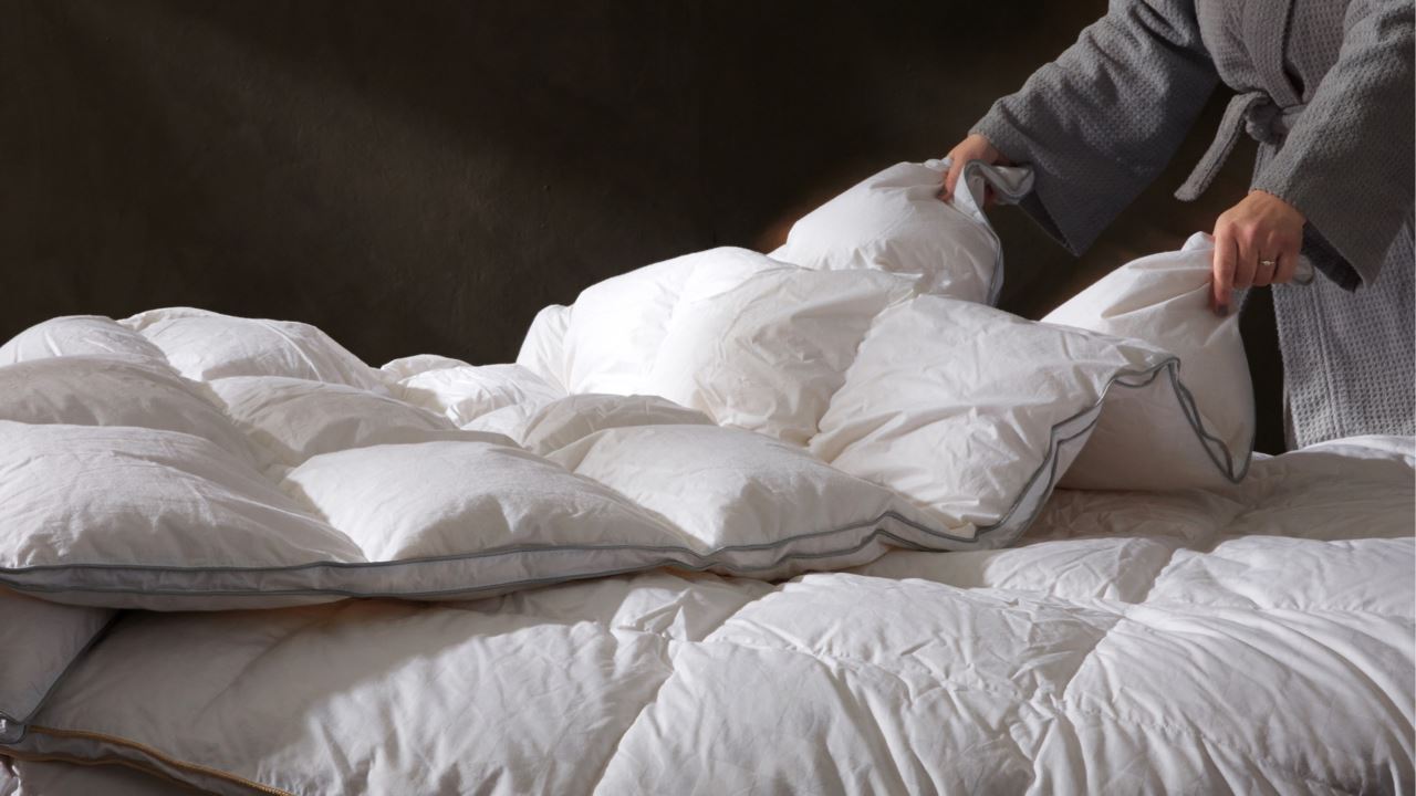 Hur sköter jag dun?