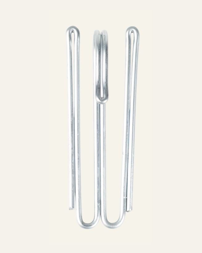 Gardinkrokar, höga stål - 5,5 cm stål - 1