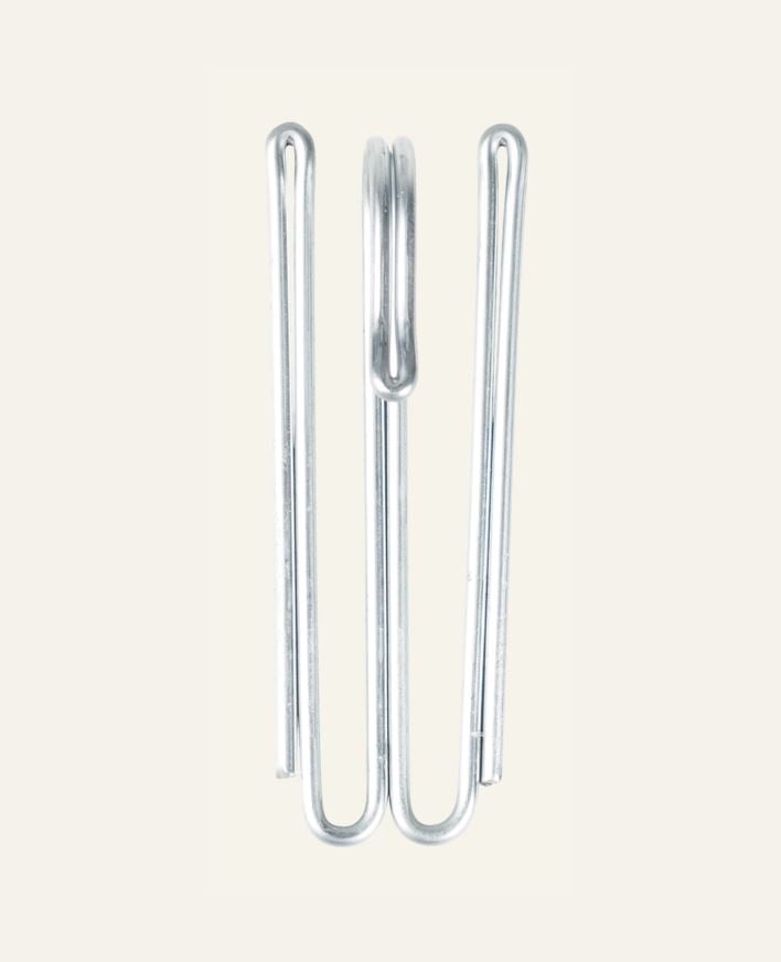 Gardinkrokar, höga stål - 5,5 cm stål - 1