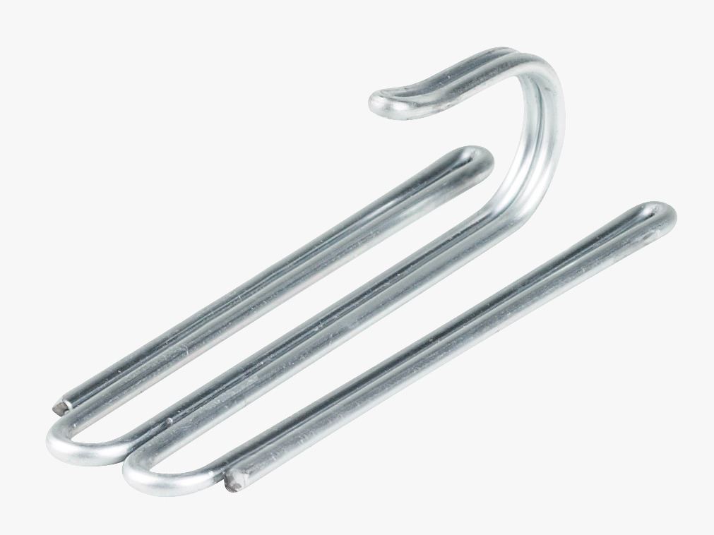 Gardinkrokar, höga stål - 2