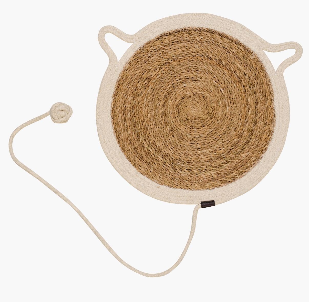 Husdjursmatta natur - ø40 cm natur - 1