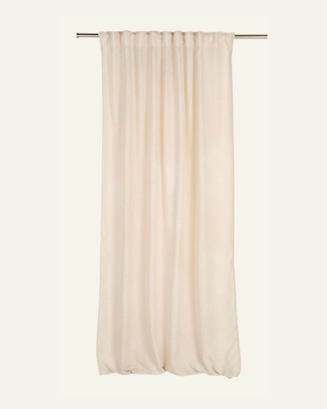 Gardin ljusbeige - 135x240cm 7cm ljusbeige - 1