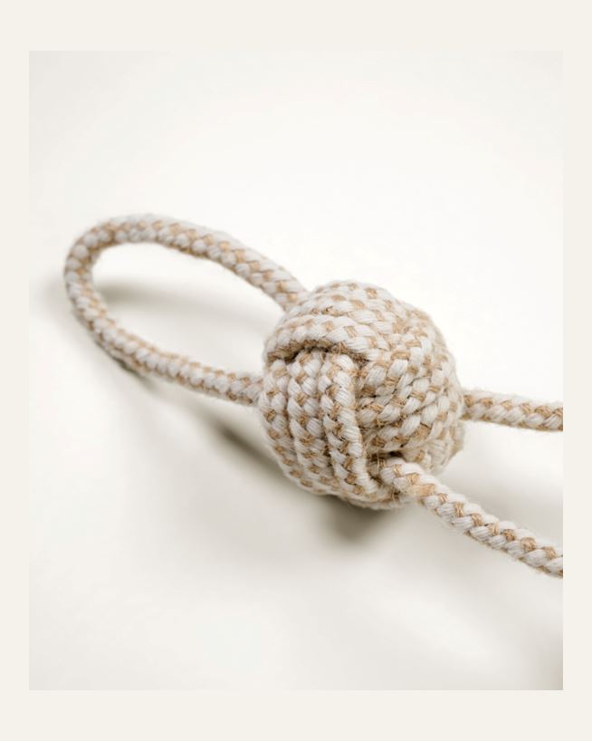 Hundleksak vit - 14x5x5 cm vit - 1