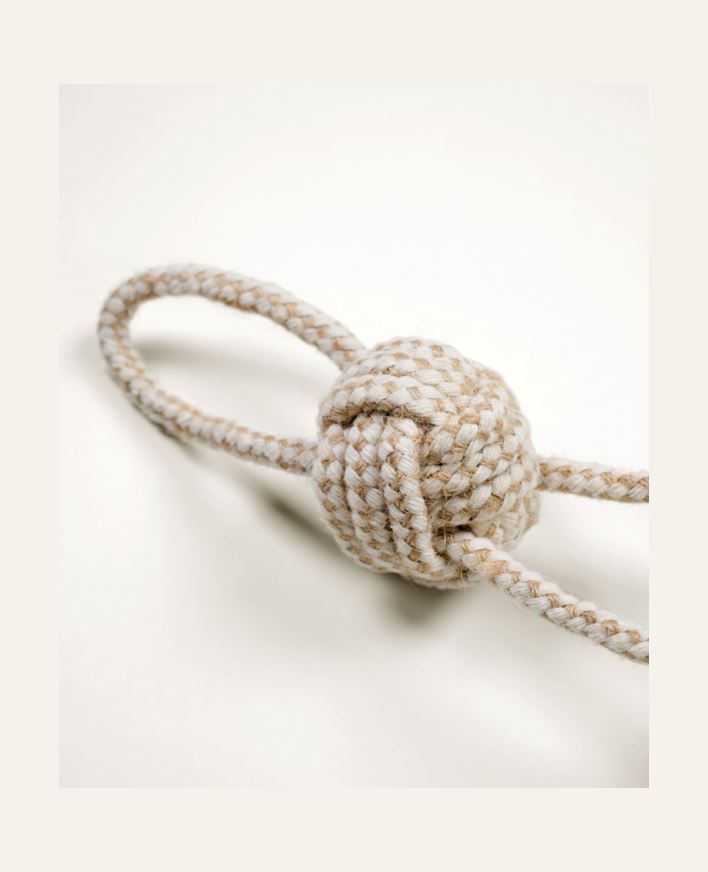 Hundleksak vit - 14x5x5 cm vit - 1