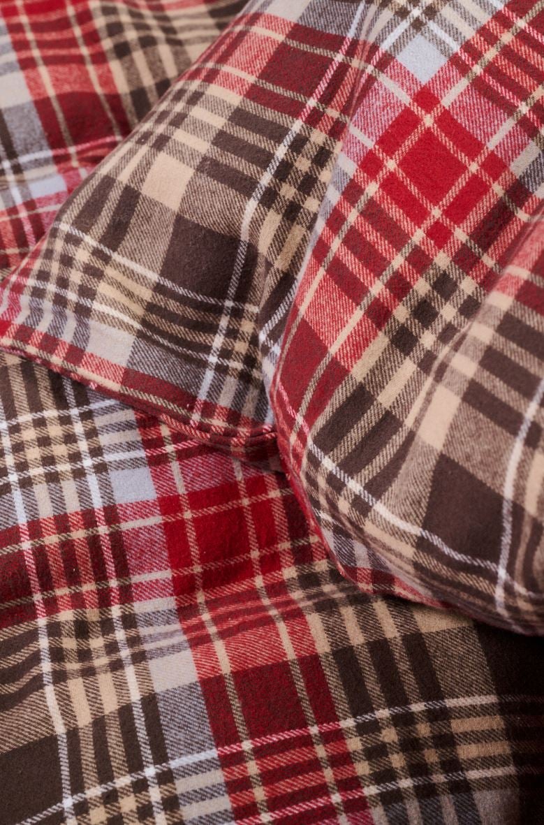 Påslakanset i garnfärgad flanell multi - 3