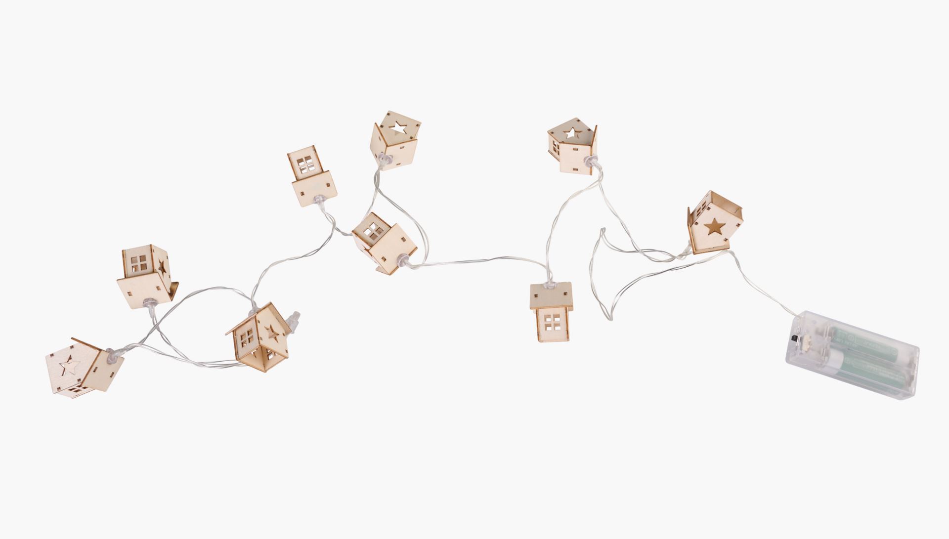 Led-ljusslinga natur - 90 cm natur - 1