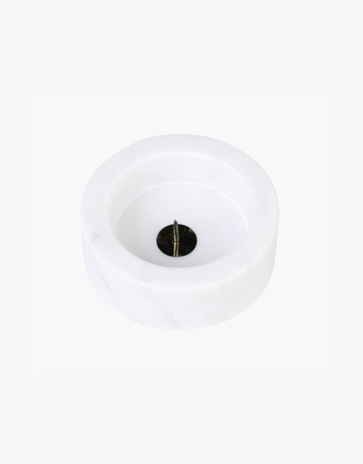 Ljushållare vit - ø7x2,5 cm vit - 1
