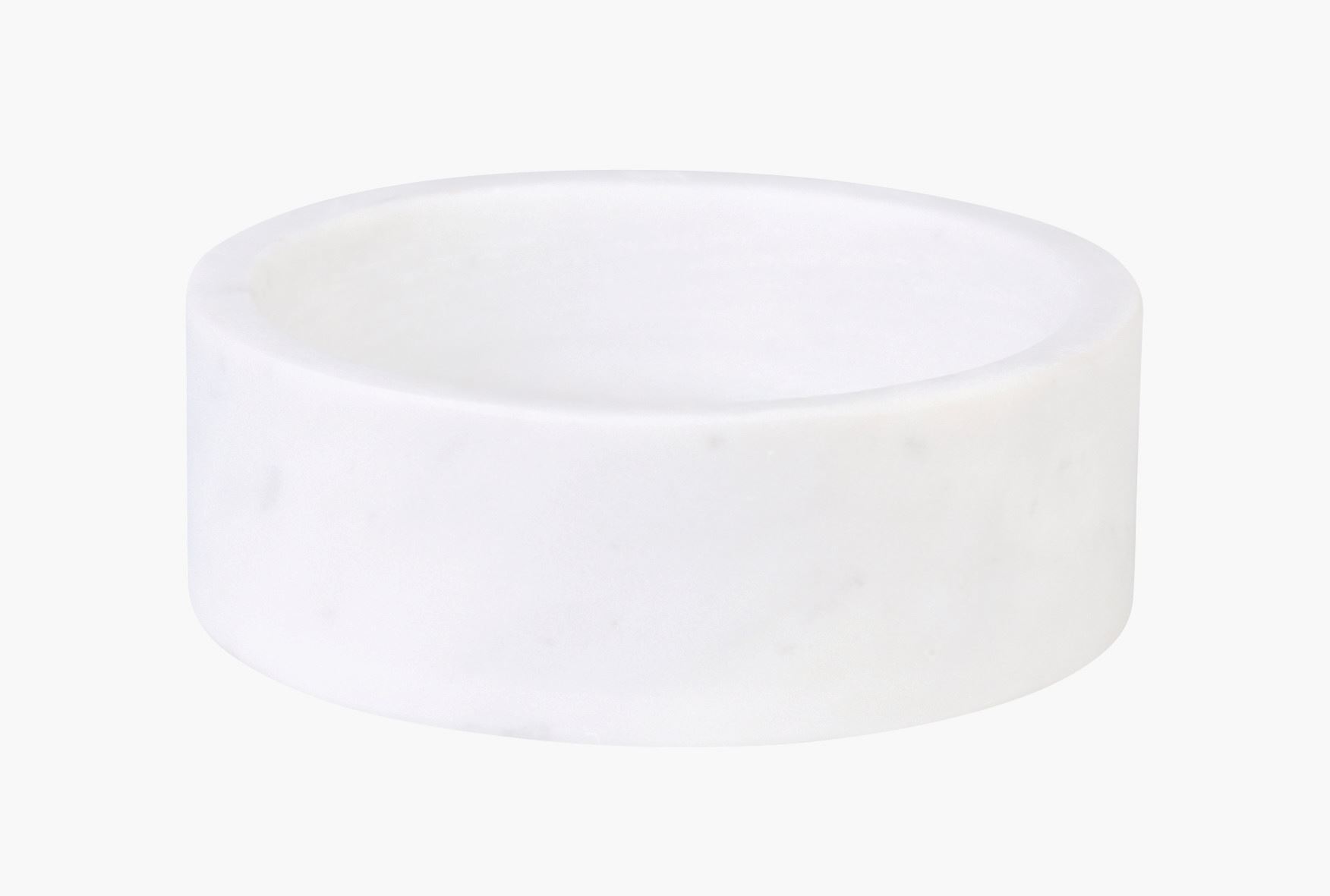 Ljushållare vit - ø10x3,5 cm vit - 1