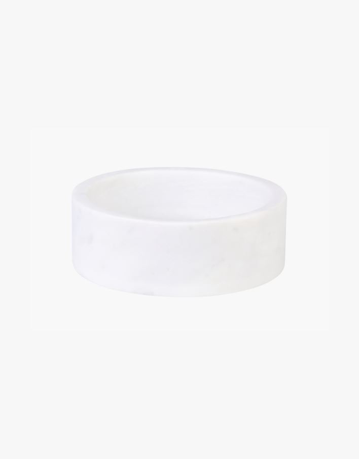 Ljushållare vit - ø10x3,5 cm vit - 1