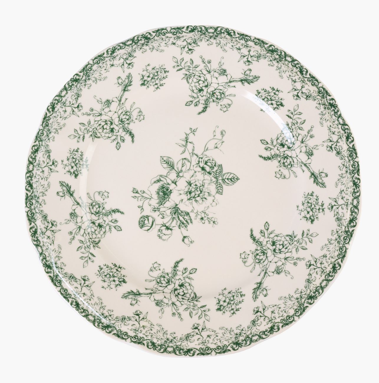 Tallrik grön - ø20 cm grön - 1
