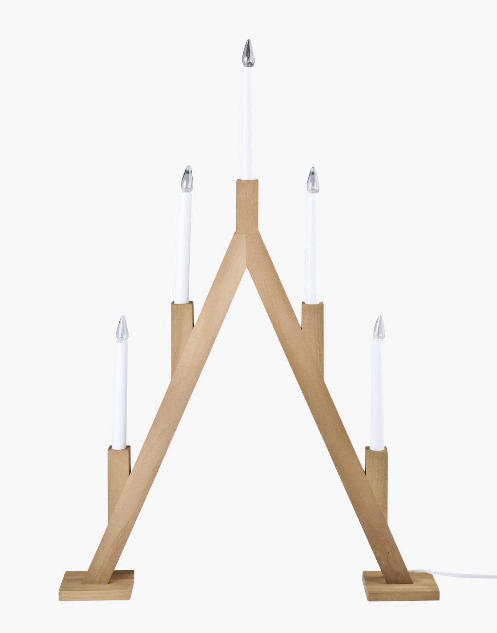 Adventsljusstake natur - 2