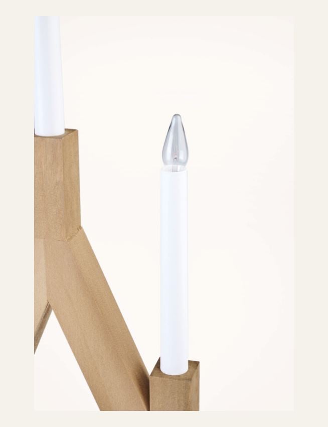 Adventsljusstake natur - 4