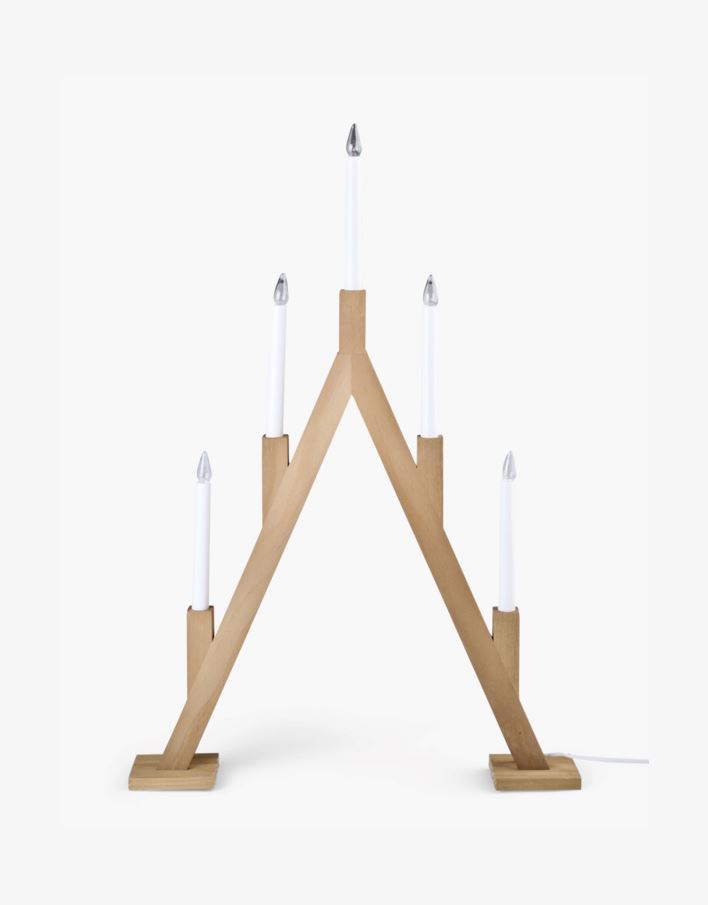 Adventsljusstake natur - 52x8x76,5 cm natur - 1