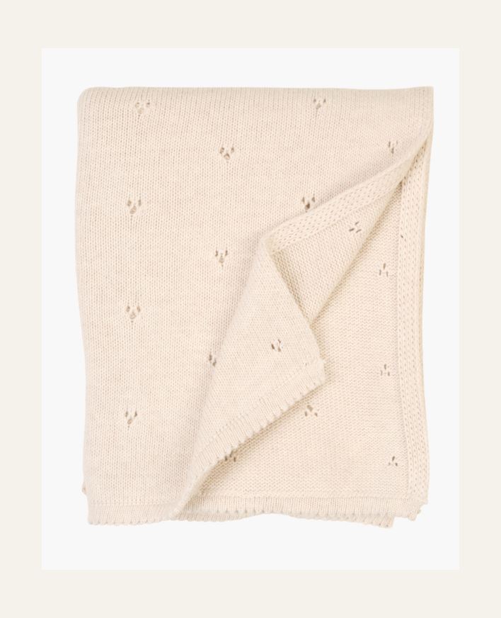 Pläd beige - 80x100 cm beige - 1