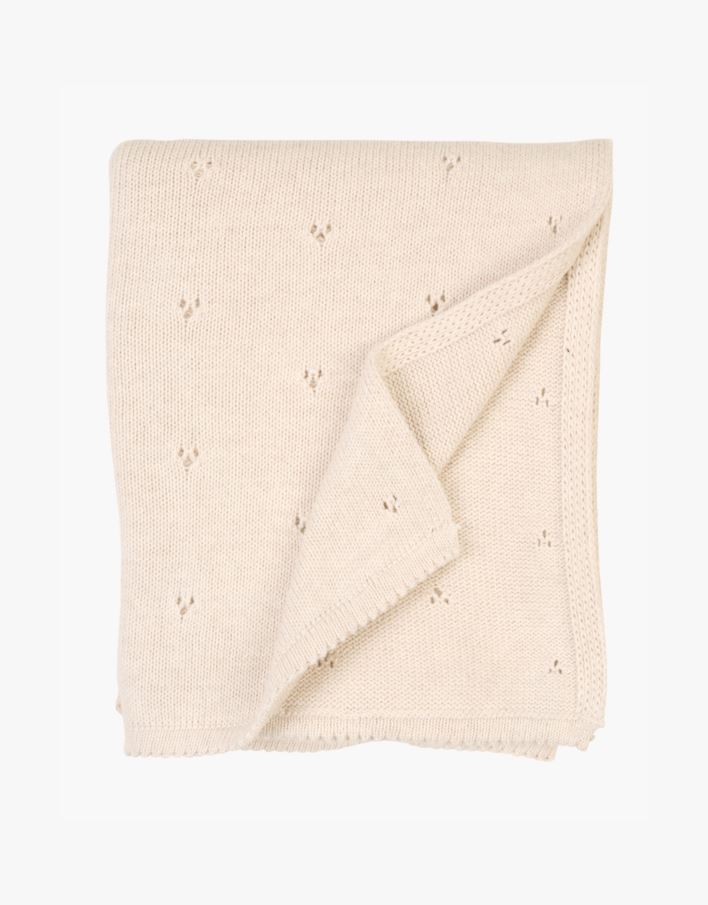 Pläd beige - 80x100 cm beige - 1