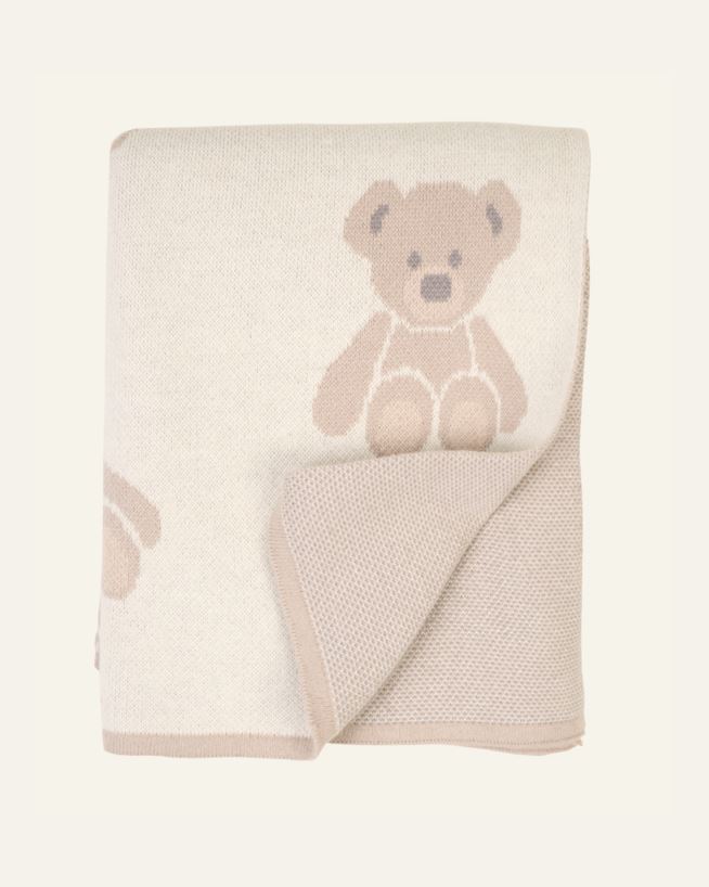 Pläd multi/beige - 80x100 cm multi/beige - 1