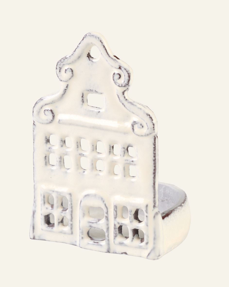 Värmeljushållare vit - 7,5x7x11 cm vit - 1