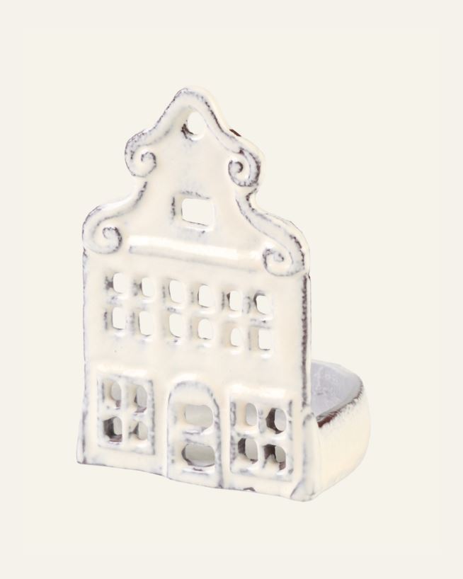 Värmeljushållare vit - 7,5x7x11 cm vit - 1