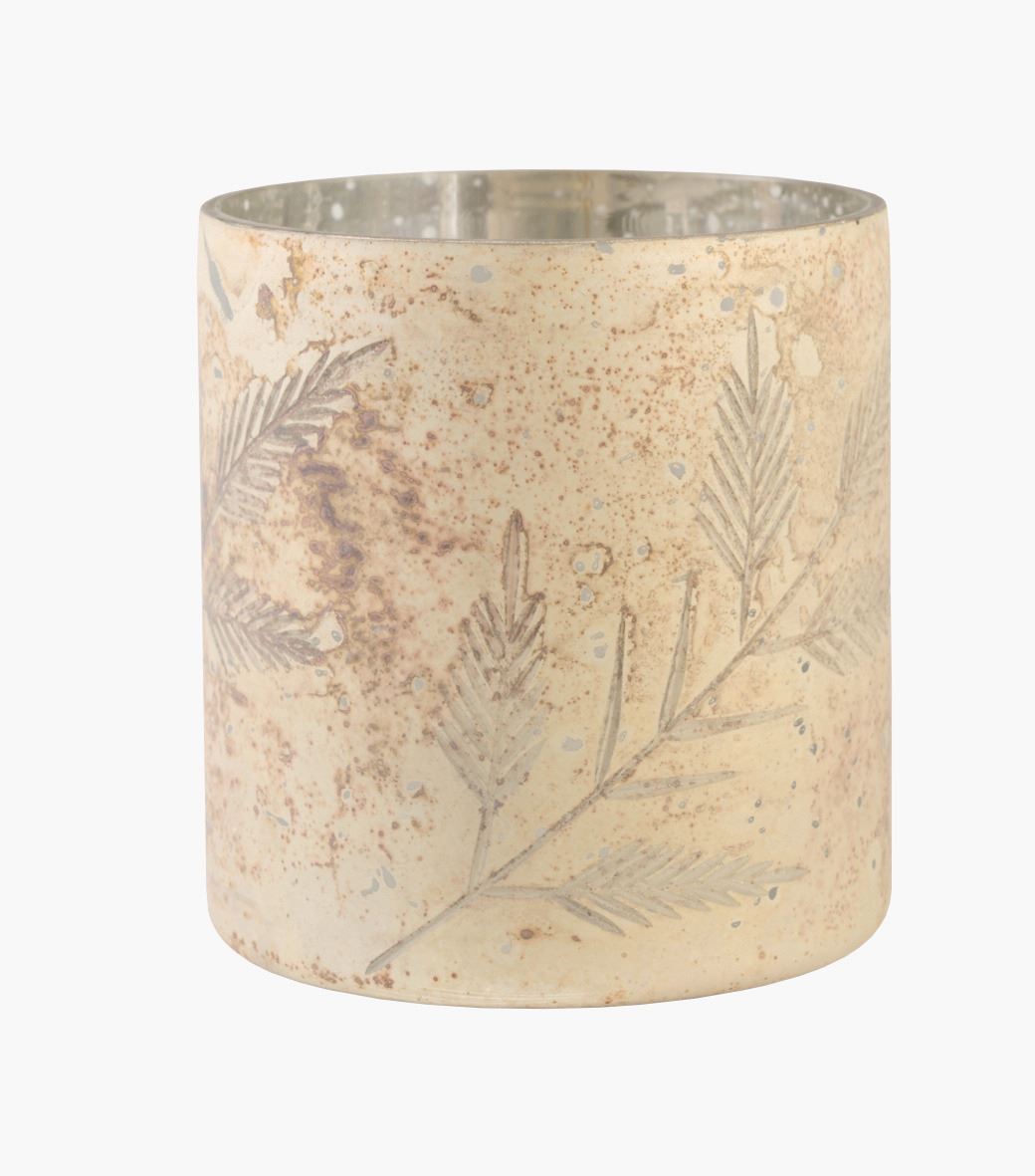 Värmeljushållare greige - 10,5x10 cm greige - 1