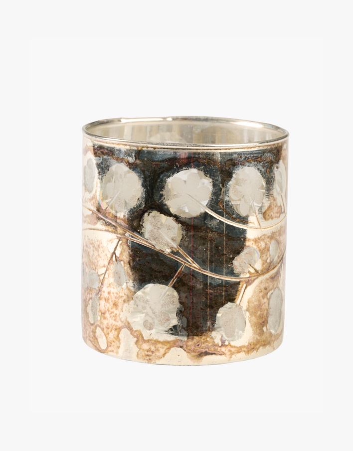 Värmeljushållare silver - 10,5x10 cm silver - 1