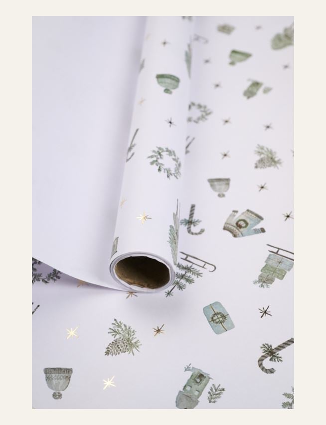 Presentpapper grön - 2