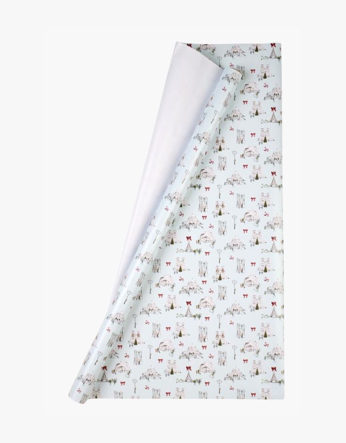 Presentpapper ljusblå - 70cm x 3m ljusblå - 1