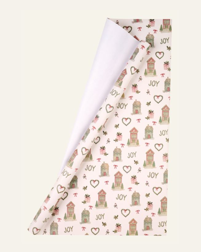 Presentpapper multi/röd - 70cm x 3m multi/röd - 1