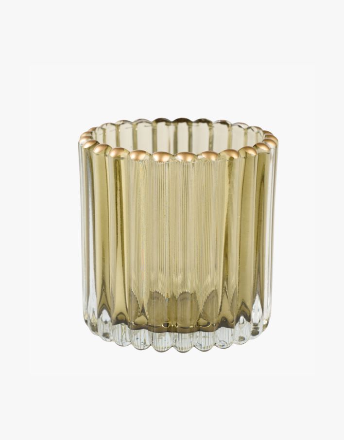 Värmeljushållare grågön - 7,5x7,5 cm grågön - 1