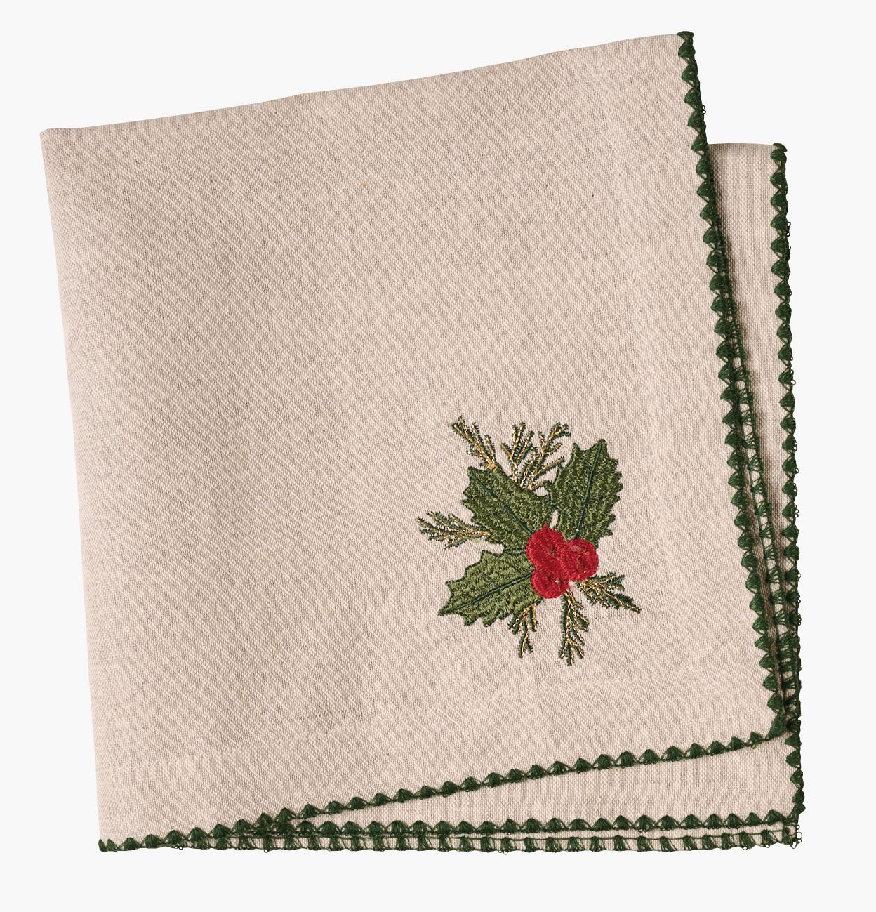 Tygservett natur - 45x45 cm natur - 1