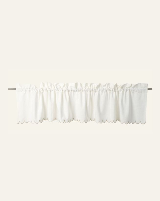 Gardinkappa vit - 40x200 cm vit - 1