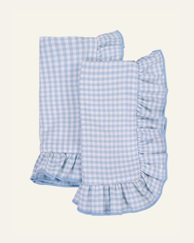 2-pack tygservett ljusblå - 45x45 cm ljusblå - 1