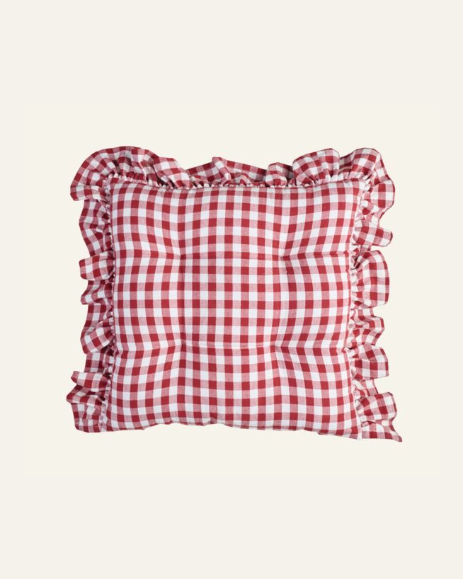 Stolsdyna röd - 38x38 cm röd - 1