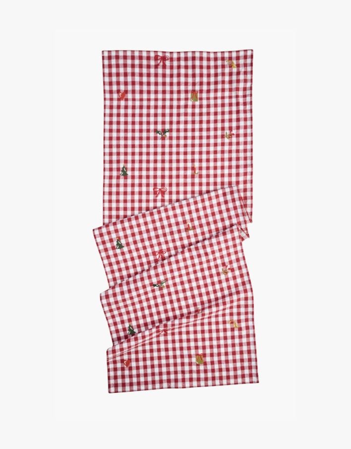 Bordslöpare röd - 45x140 cm röd - 1