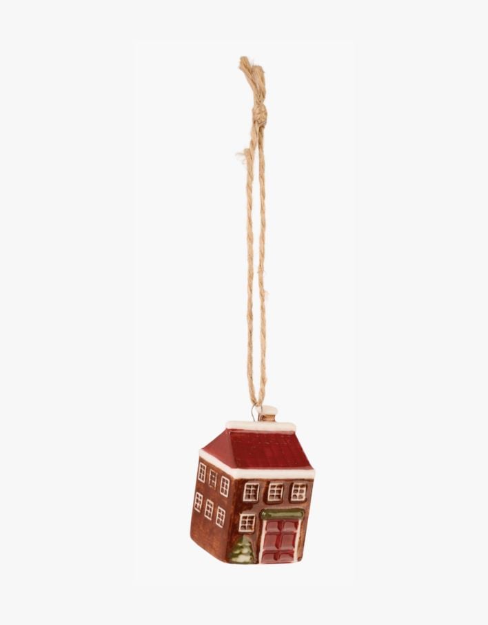 Julgransdekoration multi/röd - 3,4x3,2x5,1 cm multi/röd - 1