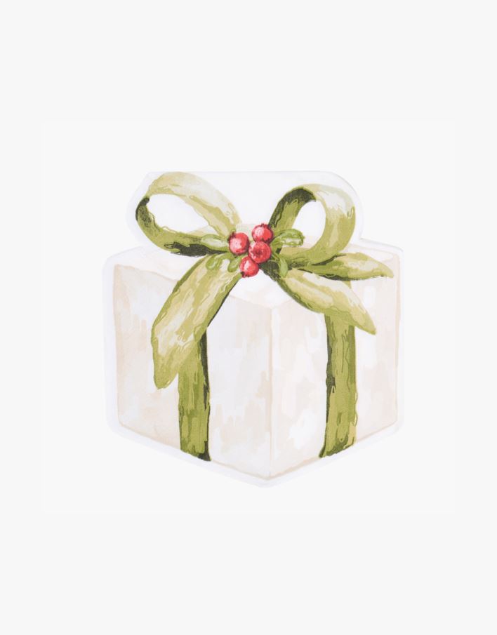 Pappersservetter multi/grön - 33x33 cm multi/grön - 1