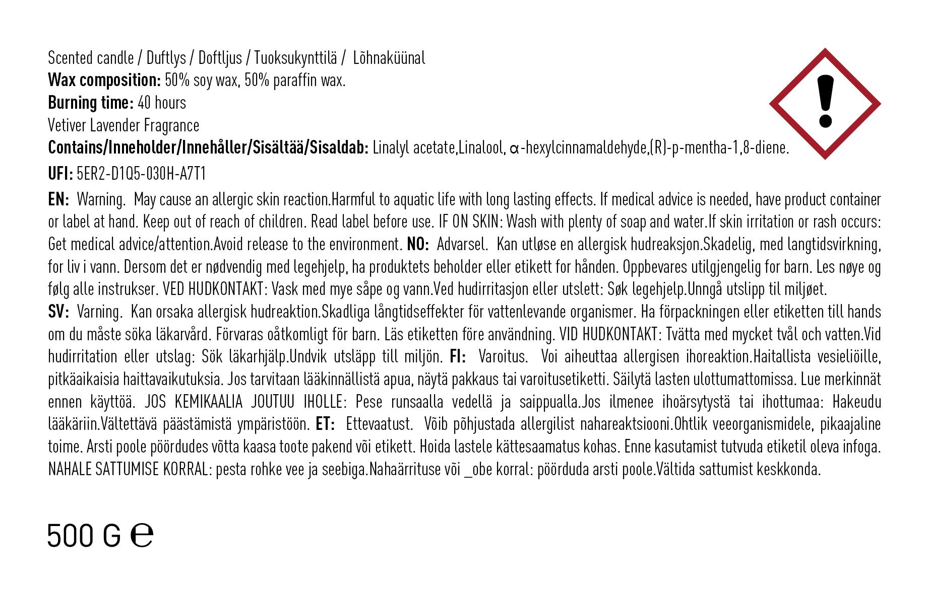 Doftljus gråblå - 4