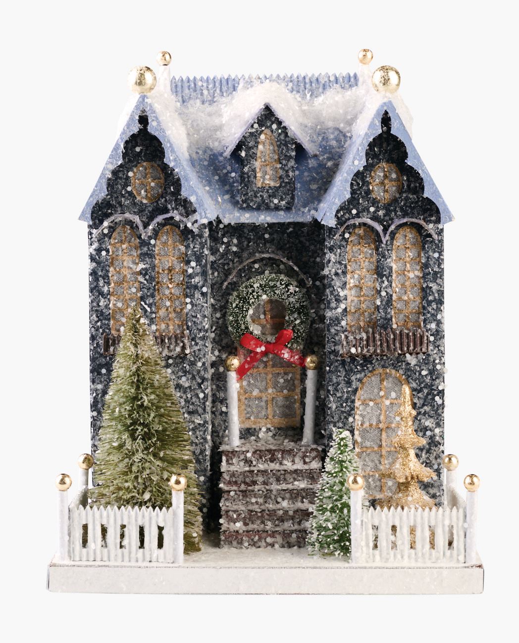 Dekoration multi/blå - 25,1x22,2x31,8 cm multi/blå - 1