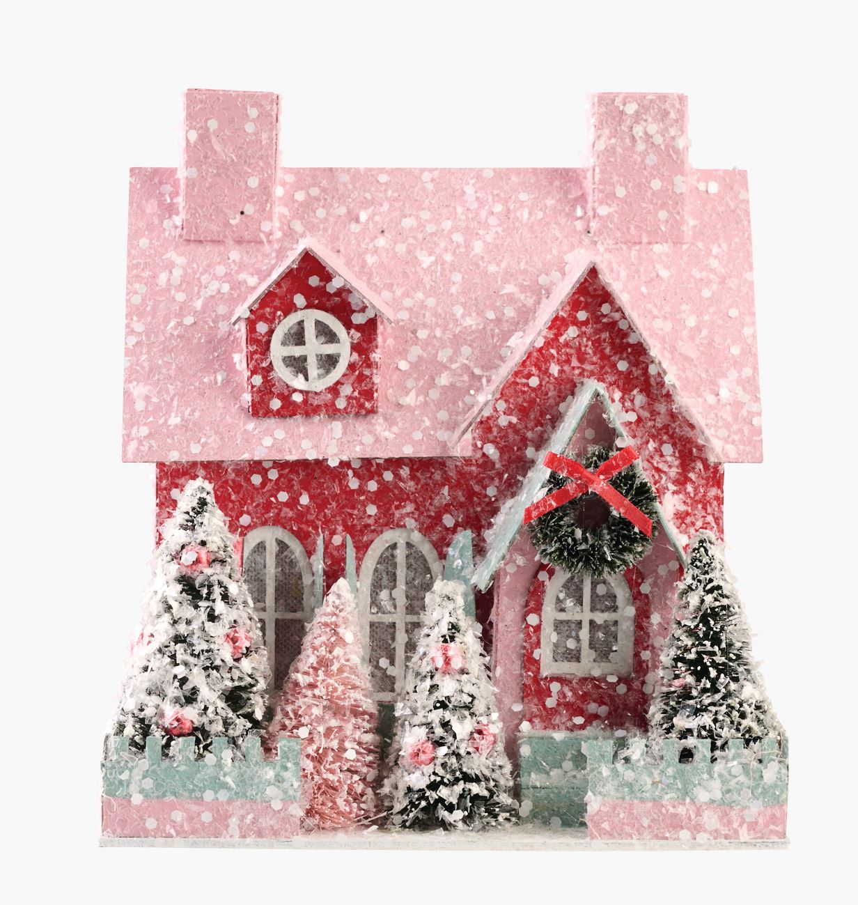 Dekoration multi/röd - 17,2x14x18,1 multi/röd - 1