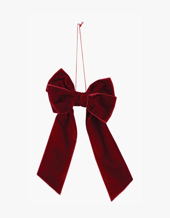Dekoration burgundy - 11.5x18x1.8 cm burgundy - 1