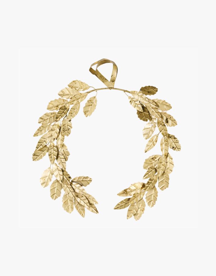 Krans guld - 36x40 cm guld - 1