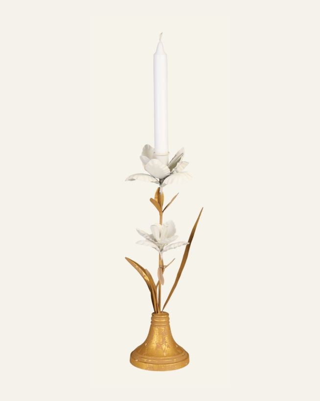 Ljusstake guld - 20x31 cm guld - 1