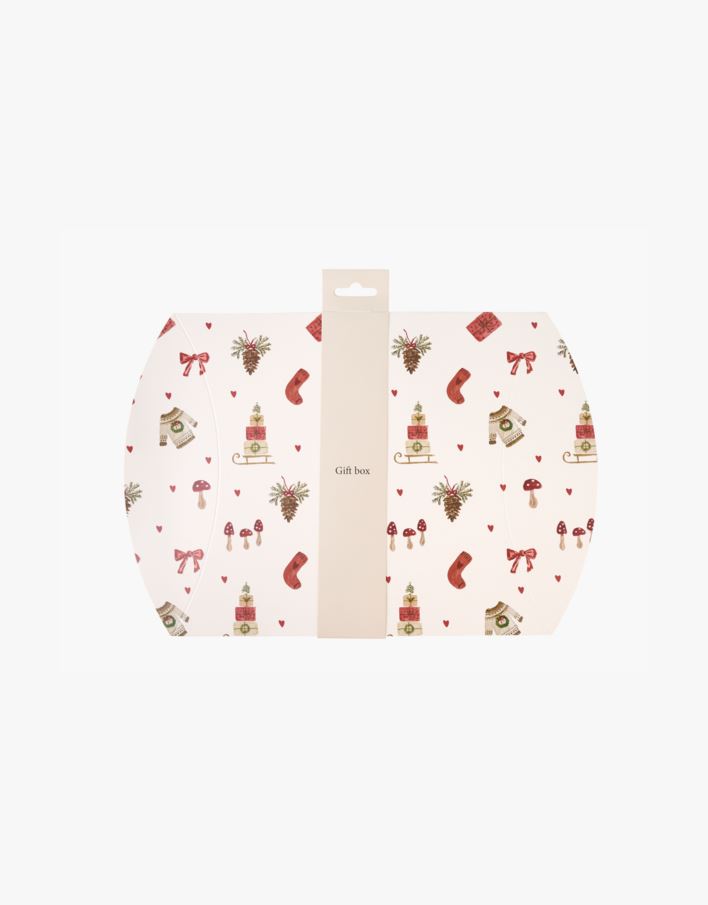 Presentlåda multi/röd - 35x24 cm multi/röd - 1