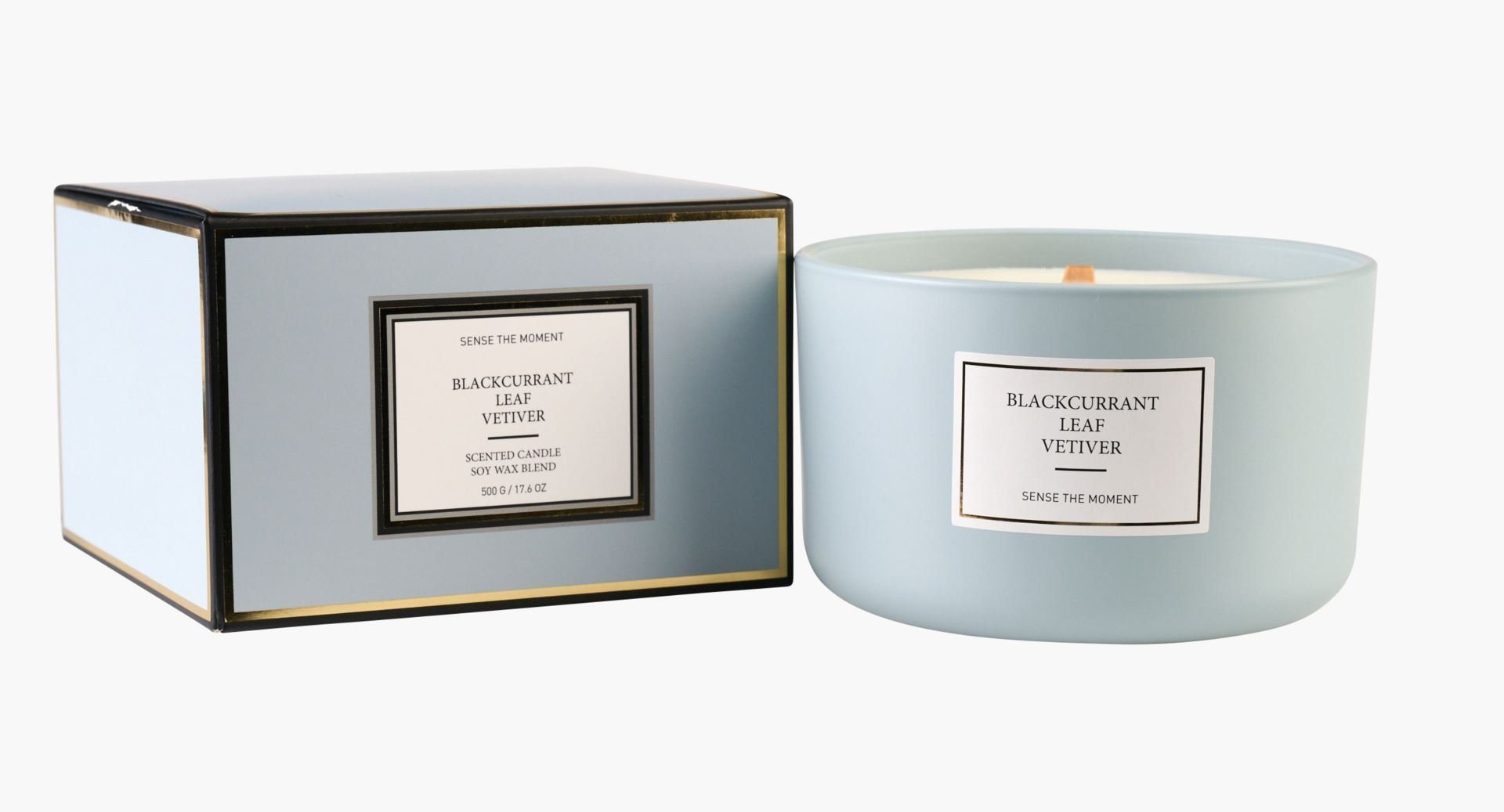 Doftljus ljusblå - 500 g ljusblå - 1