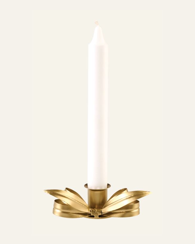 Ljusstake guld - 10,5x9x3,5 cm guld - 1