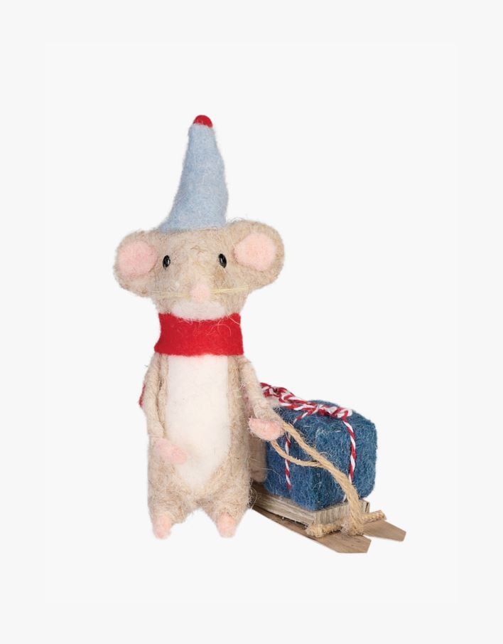 Julmus multi/blå - 16x7x17 cm multi/blå - 1