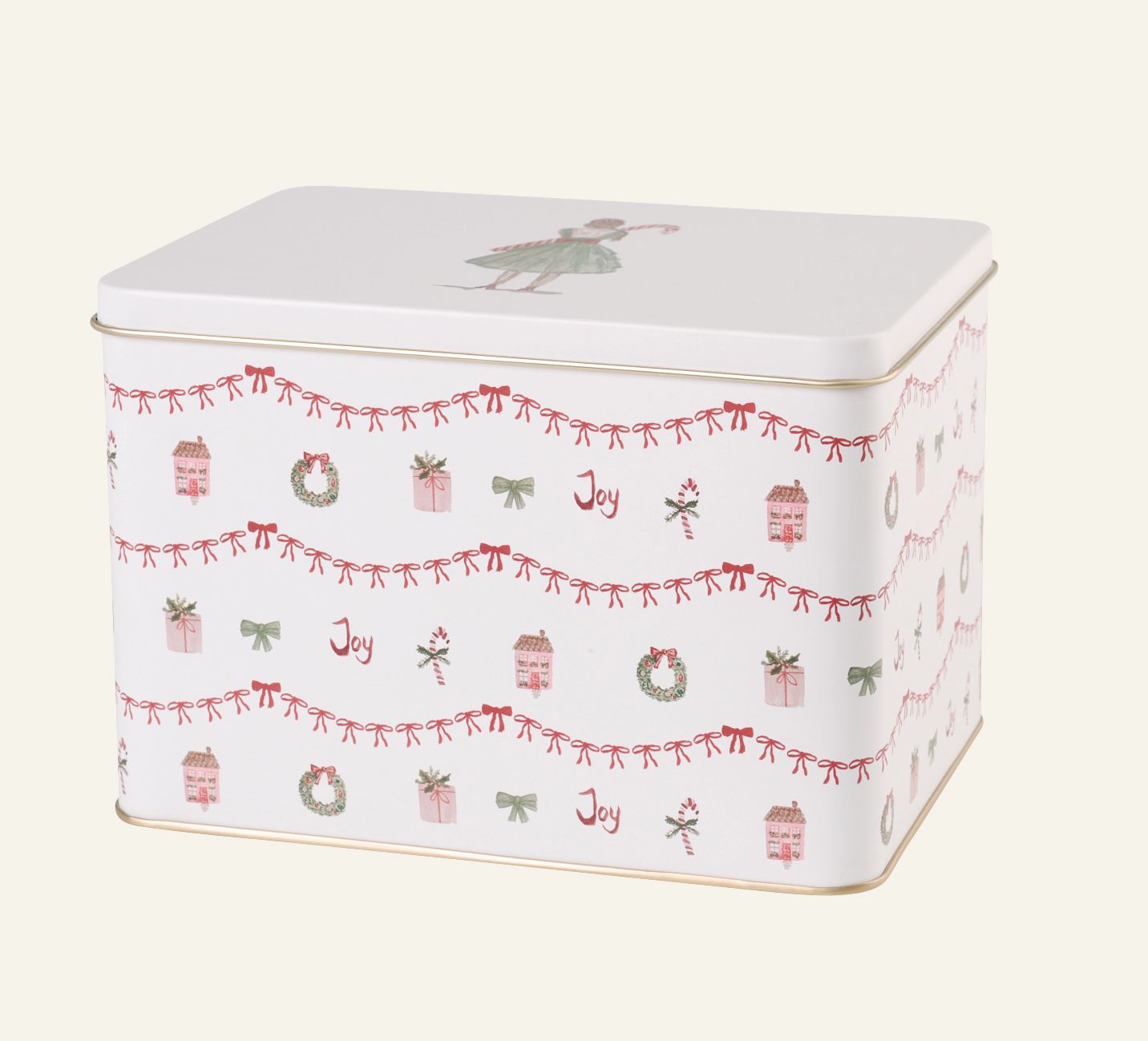 Kakburk grön - 17,5x12,7x12 cm grön - 1