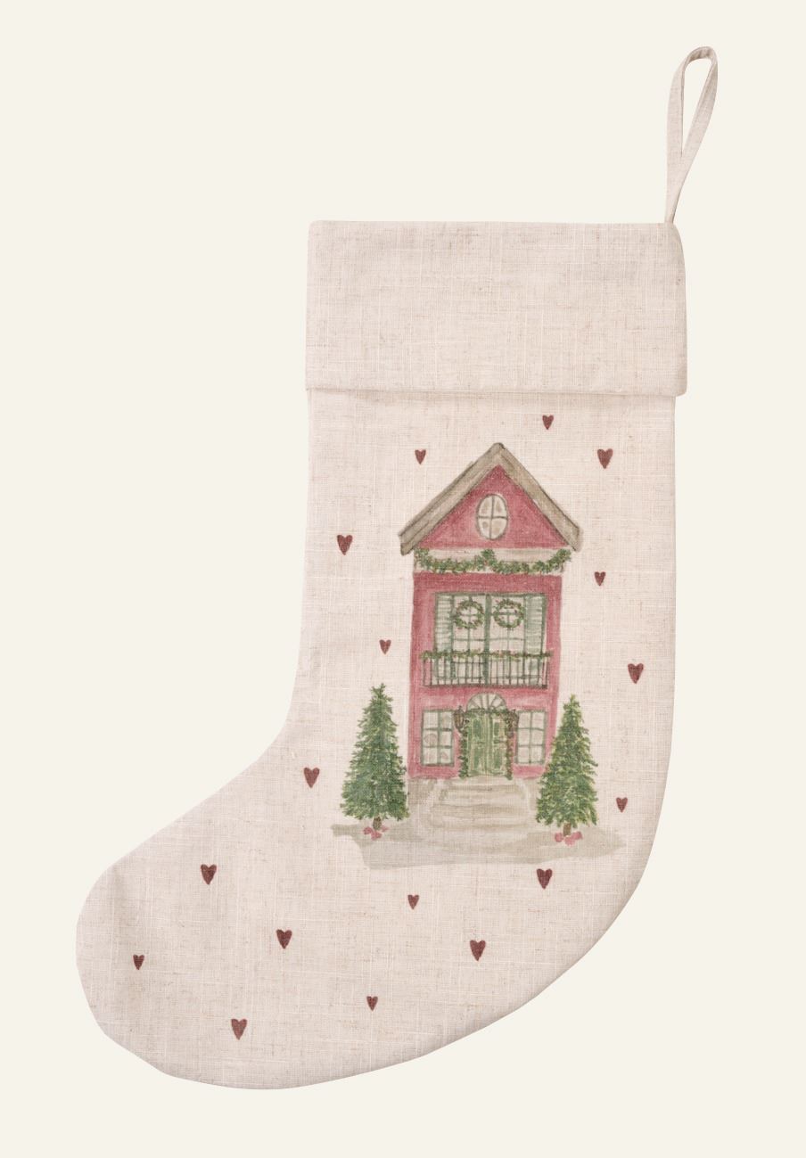 Julstrumpa multi/röd - 35x50 cm multi/röd - 1