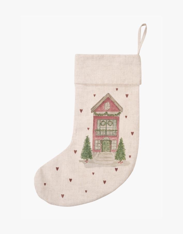 Julstrumpa multi/röd - 35x50 cm multi/röd - 1
