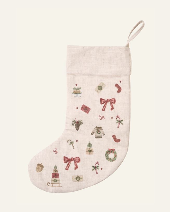 Julstrumpa multi/röd - 35x50 cm multi/röd - 1